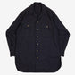MEN'S VINTAGE 1980S WOOL SHIRT - MEDIUM