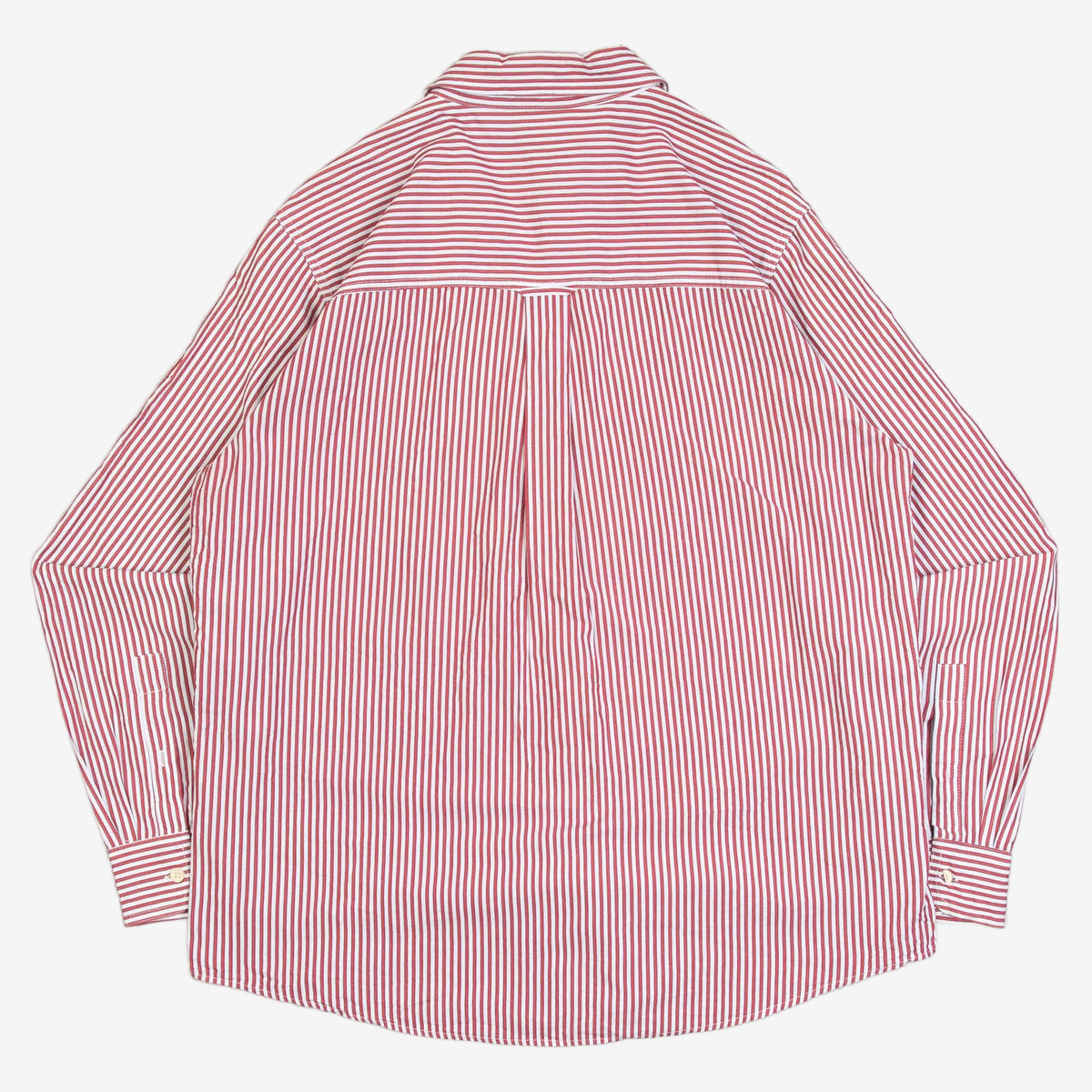 MEN'S VINTAGE 1990S CHAPS STRIPED SHIRT - LARGE