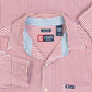 MEN'S VINTAGE 1990S CHAPS STRIPED SHIRT - LARGE