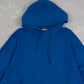 MEN'S VINTAGE RUSSELL ATHLETIC BLANK HOODED SWEATSHIRT - XX-LARGE