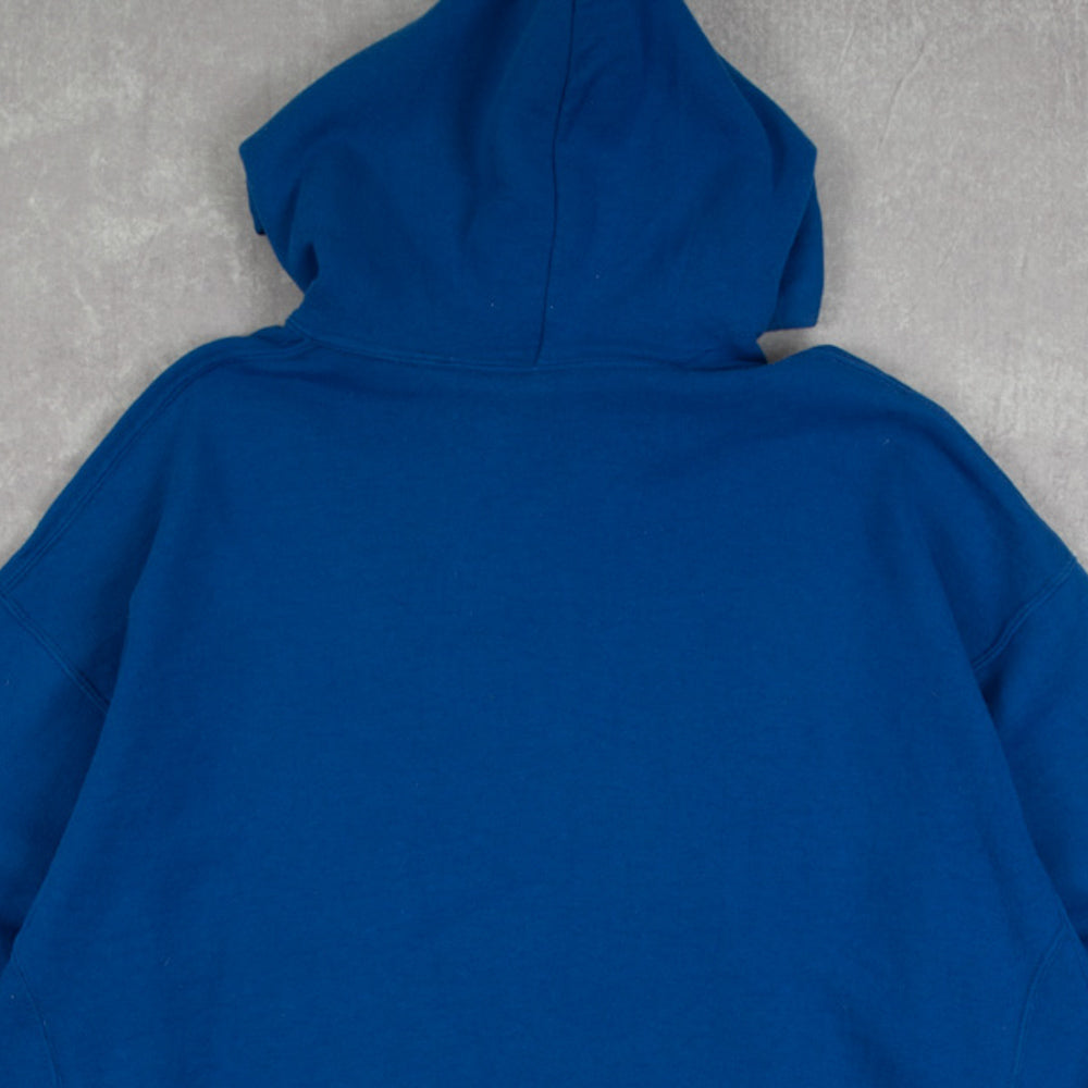MEN'S VINTAGE RUSSELL ATHLETIC BLANK HOODED SWEATSHIRT - XX-LARGE