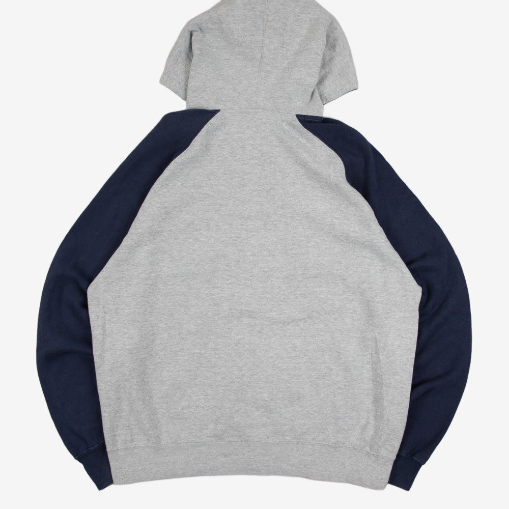 MEN'S VINTAGE M FULL ZIP HOODED SWEATSHIRT - LARGE