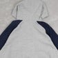 MEN'S VINTAGE M FULL ZIP HOODED SWEATSHIRT - LARGE