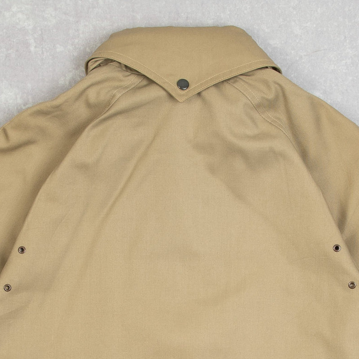 WOMEN'S VINTAGE 1990S HOODED COLLARED TRENCH JACKET - SMALL