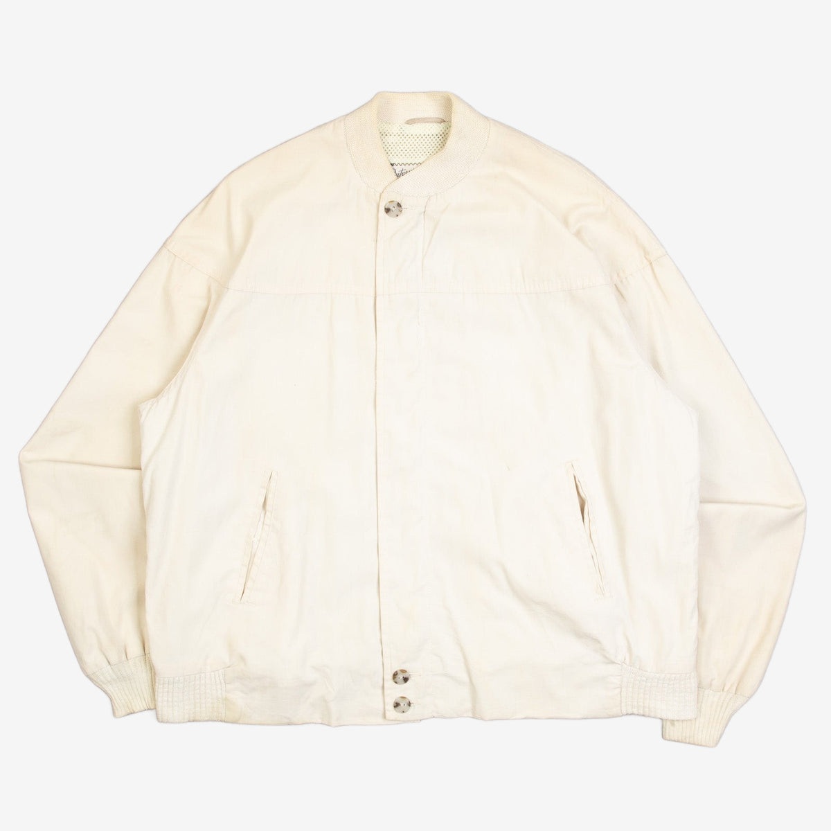 MEN'S VINTAGE 1980S BOMBER JACKET - LARGE