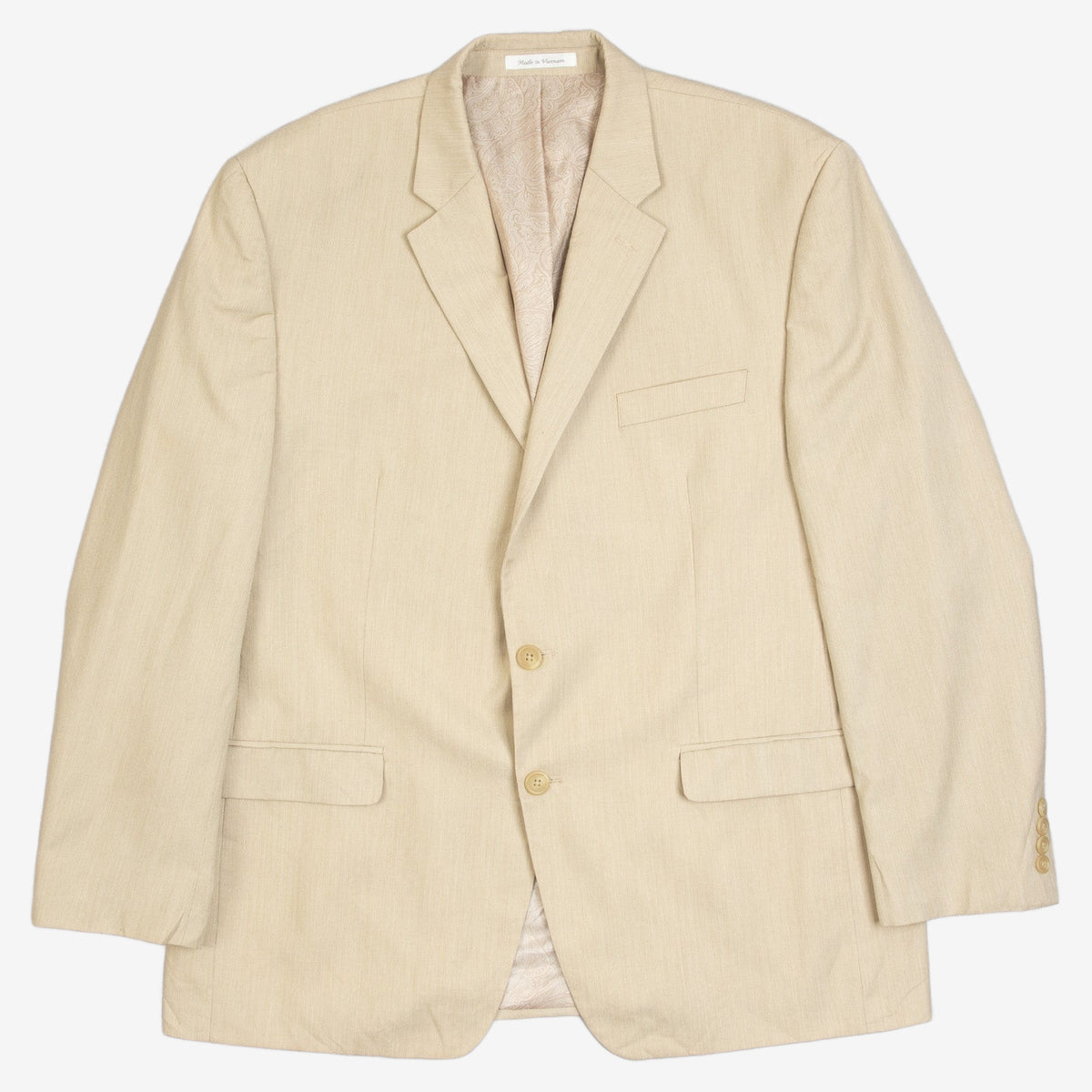 MEN'S VINTAGE 1990S CHAPS BLAZER SUIT JACKET - LARGE