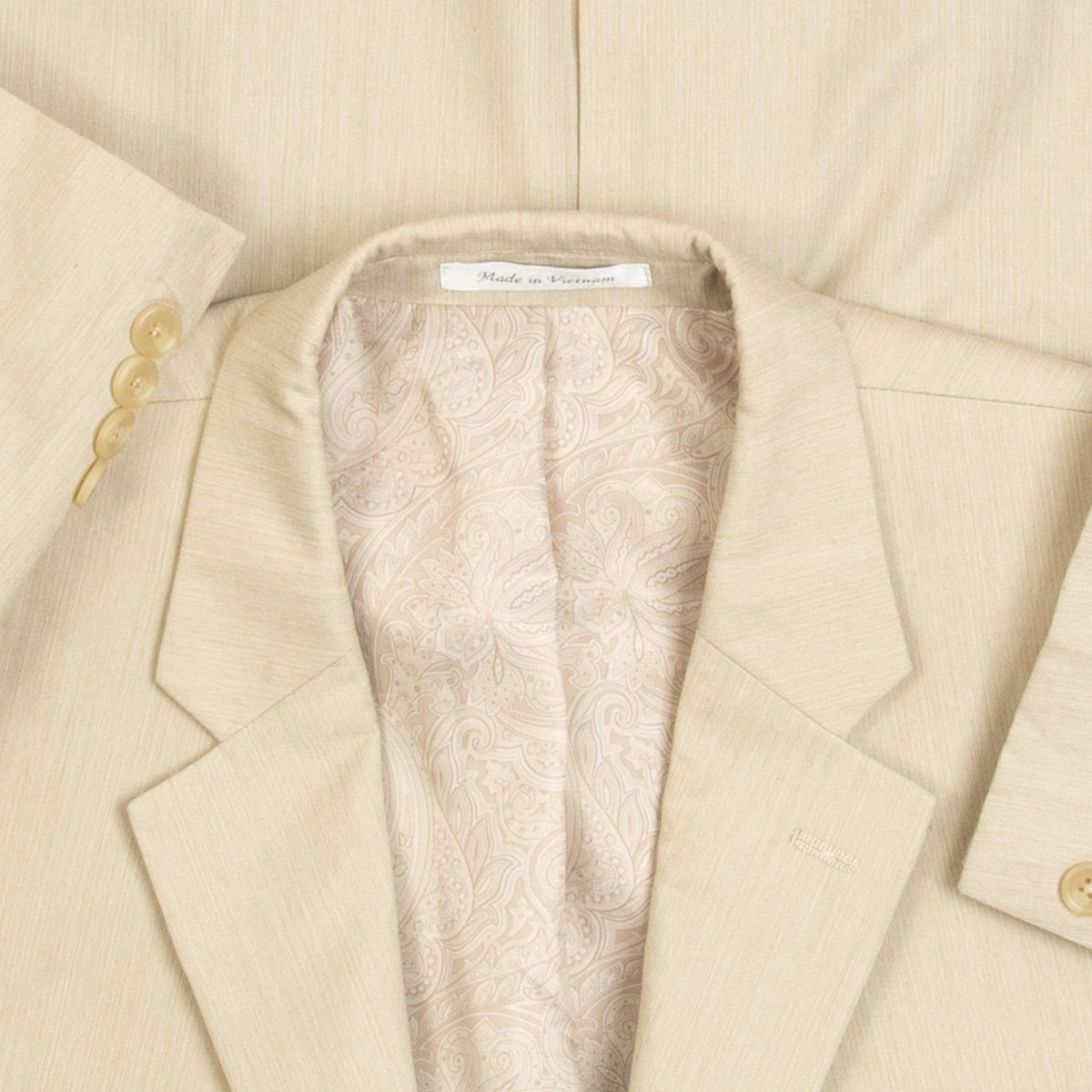 MEN'S VINTAGE 1990S CHAPS BLAZER SUIT JACKET - LARGE