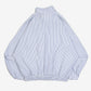 MEN'S VINTAGE 1980S STRIPED BOXY BOMBER JACKET - SMALL