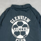 MEN'S VINTAGE 1990S GLENVIEW SOCCER COACH JACKET - LARGE