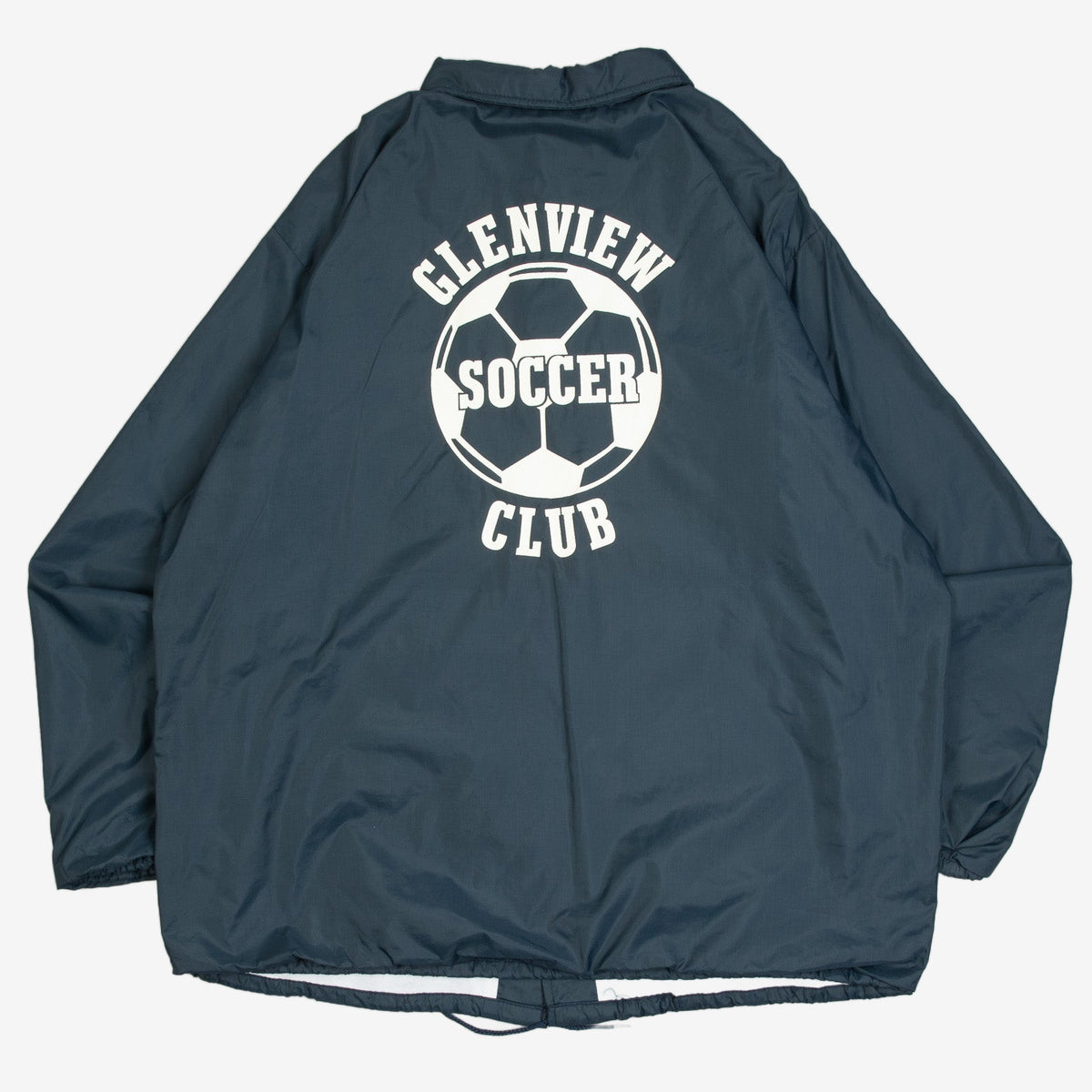 MEN'S VINTAGE 1990S GLENVIEW SOCCER COACH JACKET - LARGE