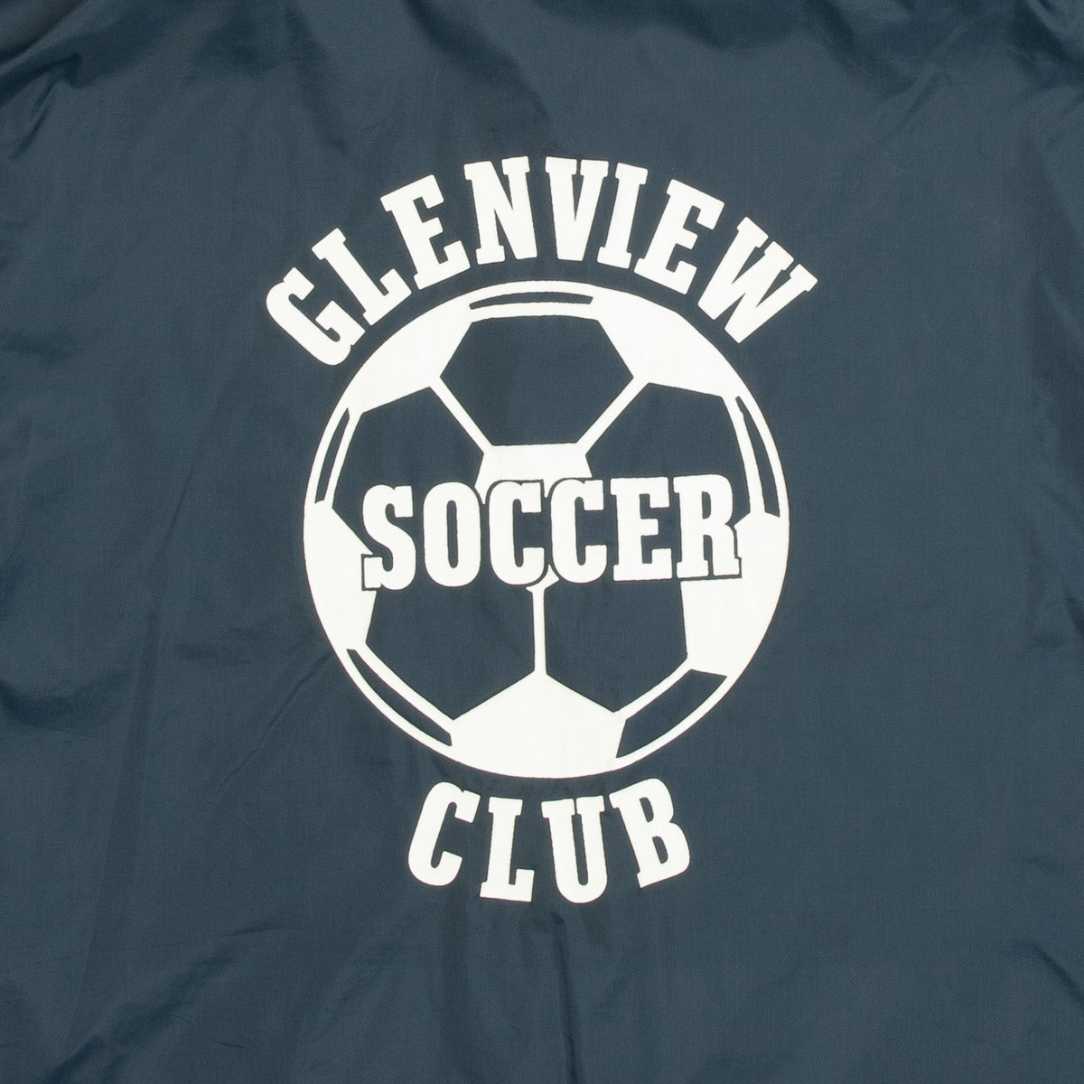 MEN'S VINTAGE 1990S GLENVIEW SOCCER COACH JACKET - LARGE