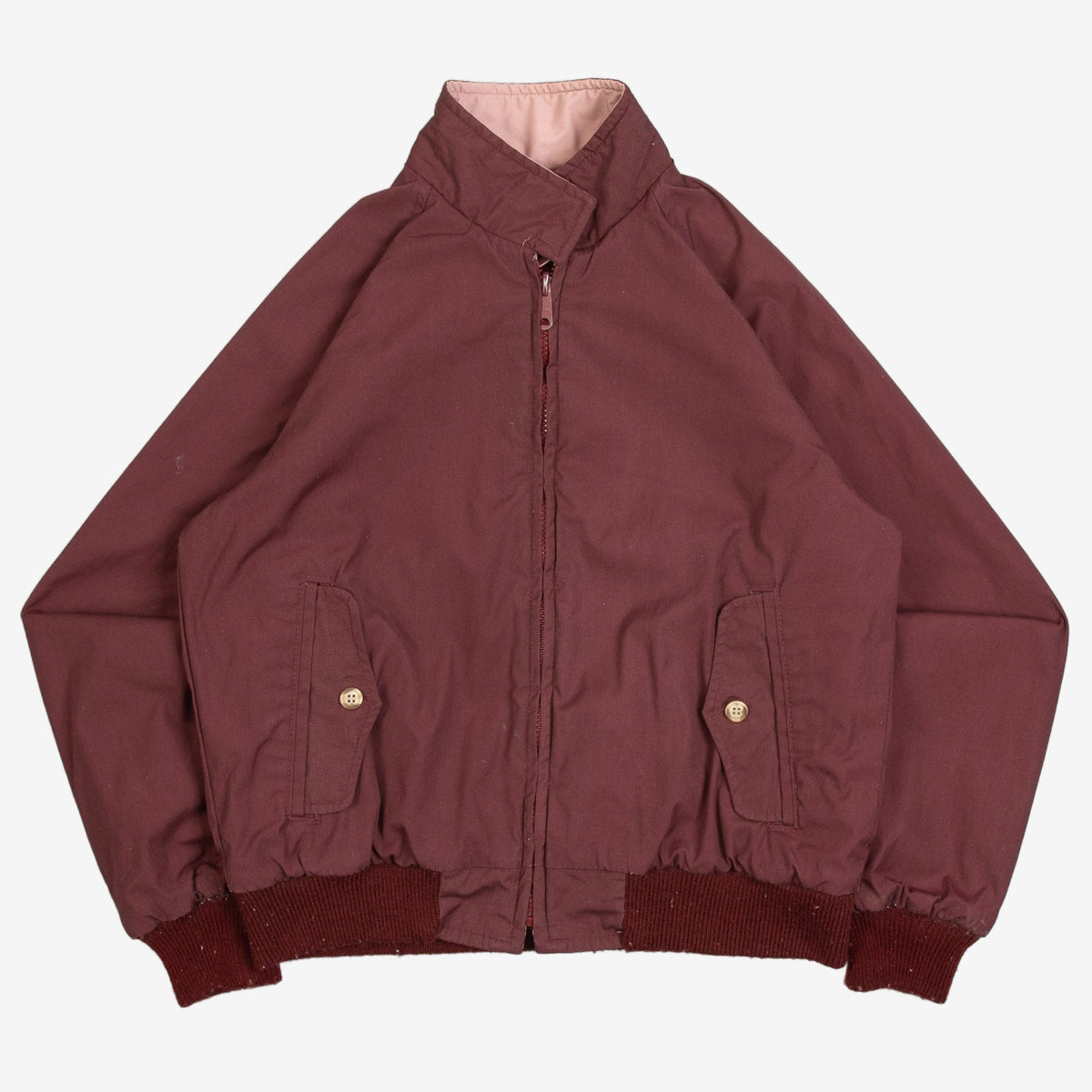 WOMEN'S VINTAGE 1990S WOOLRICH REVERSABLE HARRINGTON JACKET - MEDIUM