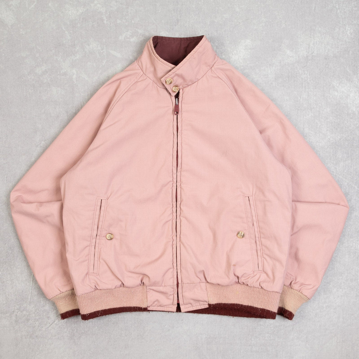 WOMEN'S VINTAGE 1990S WOOLRICH REVERSABLE HARRINGTON JACKET - MEDIUM