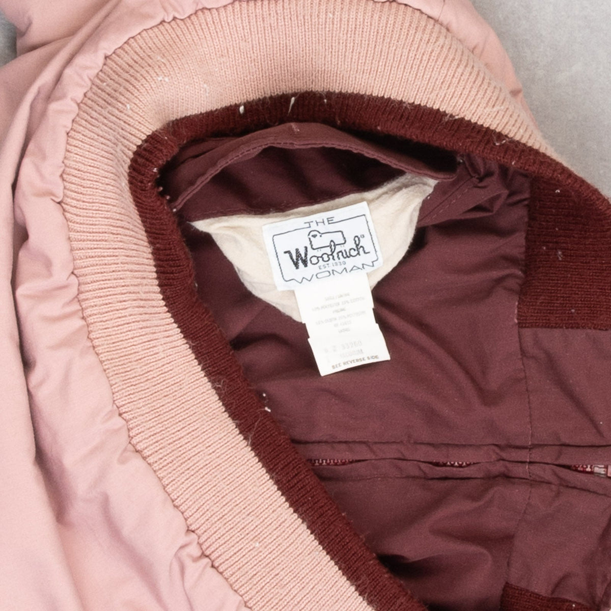 WOMEN'S VINTAGE 1990S WOOLRICH REVERSABLE HARRINGTON JACKET - MEDIUM