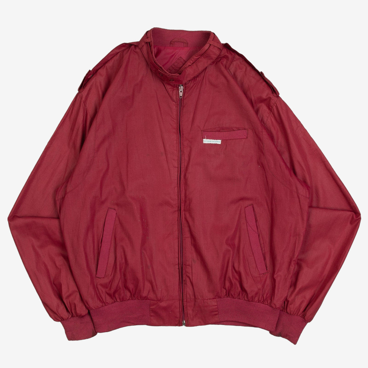 MEN'S VINTAGE 1990S UTILITY BOMBER JACKET - LARGE