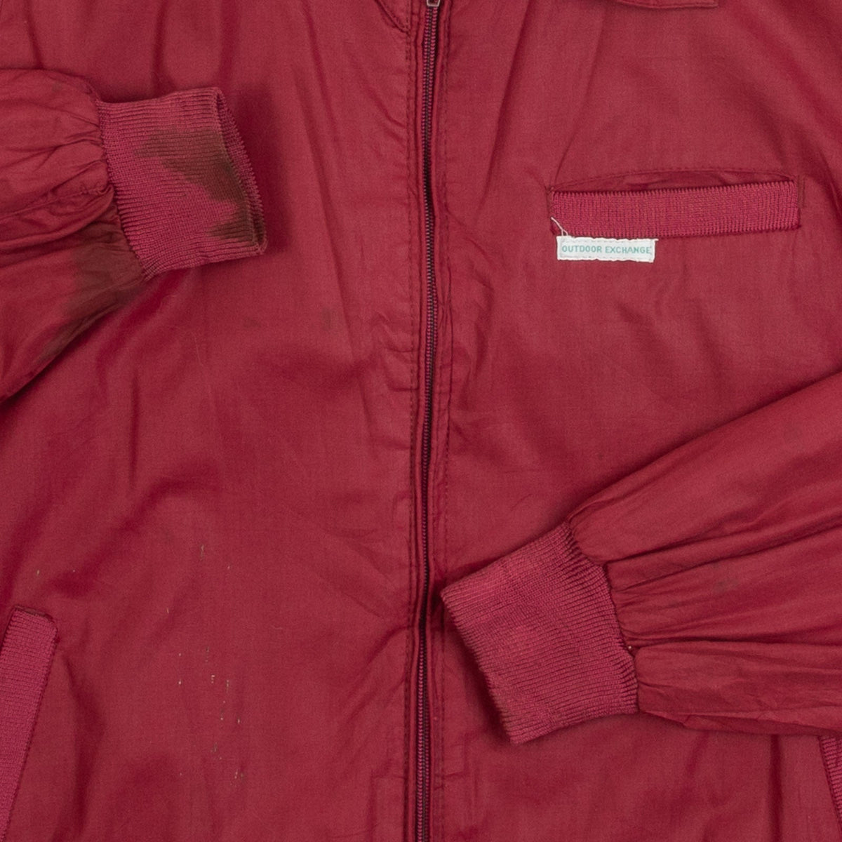 MEN'S VINTAGE 1990S UTILITY BOMBER JACKET - LARGE