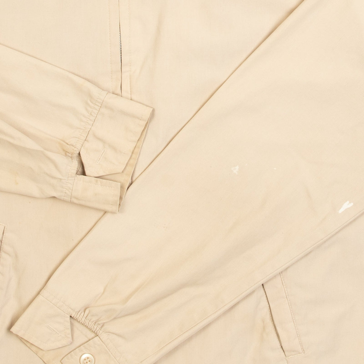 MEN'S VINTAGE 1980S HARRINGTON FULL ZIP JACKET - MEDIUM