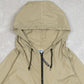 MEN'S VINTAGE HOODED QUARTERZIP WINDBREAKER JACKET - SMALL