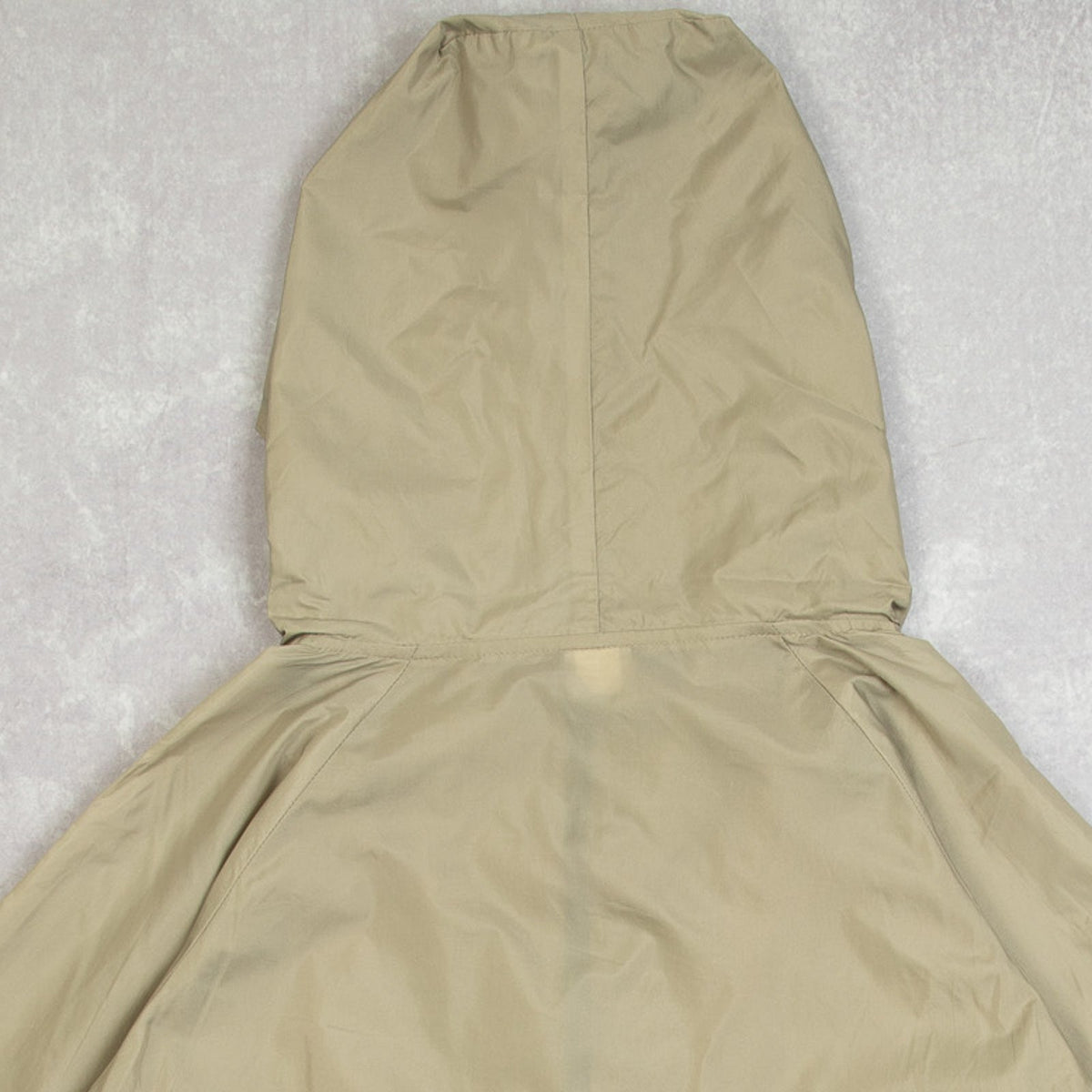 MEN'S VINTAGE HOODED QUARTERZIP WINDBREAKER JACKET - SMALL