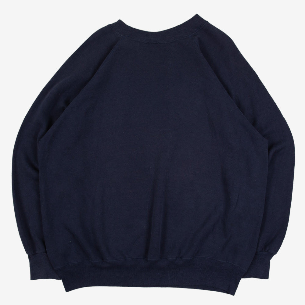 MEN'S VINTAGE 1980S BLANK RAGLAN SWEATSHIRT - XX-LARGE