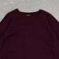 MEN'S VINTAGE BLANK RAGLAN SWEATSHIRT - X-LARGE