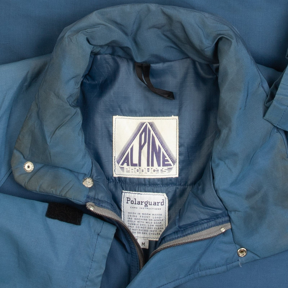 MEN'S VINTAGE 1990S FULL ZIP PUFFER JACKET - MEDIUM