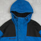 MEN'S VINTAGE 1990S COLUMBIA FULL ZIP HOODED JACKET - MEDIUM