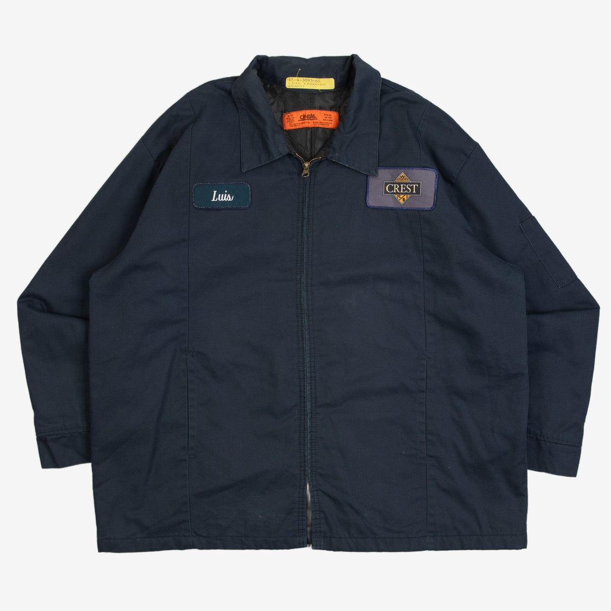 MEN'S VINTAGE 1990S CREST WORKWEAR BOMBER JACKET - X-LARGE