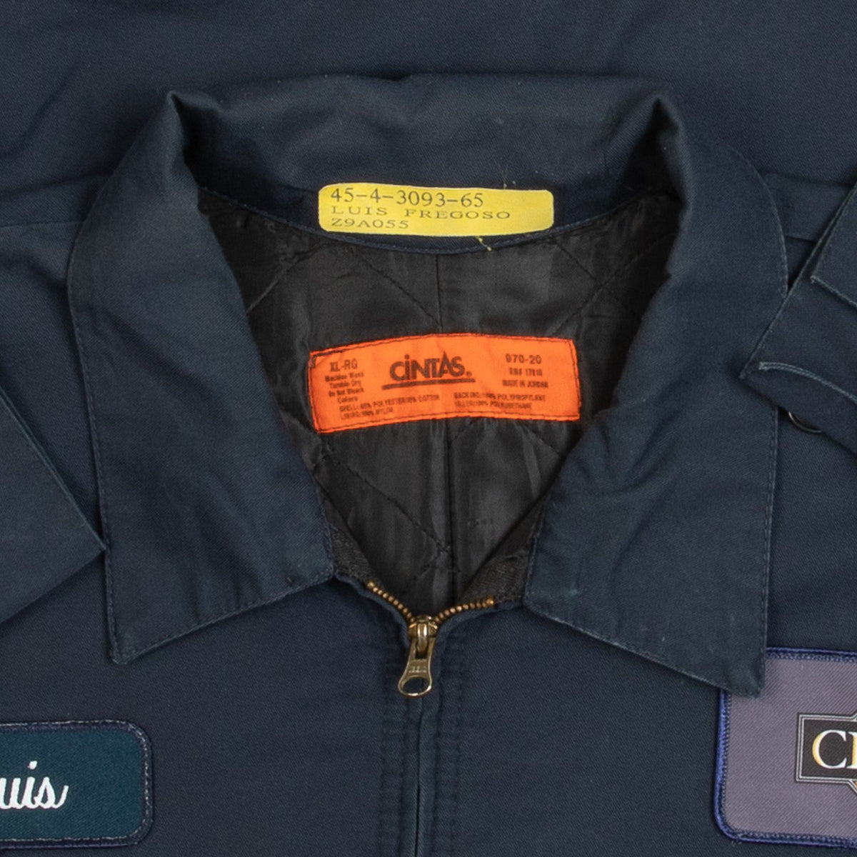 MEN'S VINTAGE 1990S CREST WORKWEAR BOMBER JACKET - X-LARGE