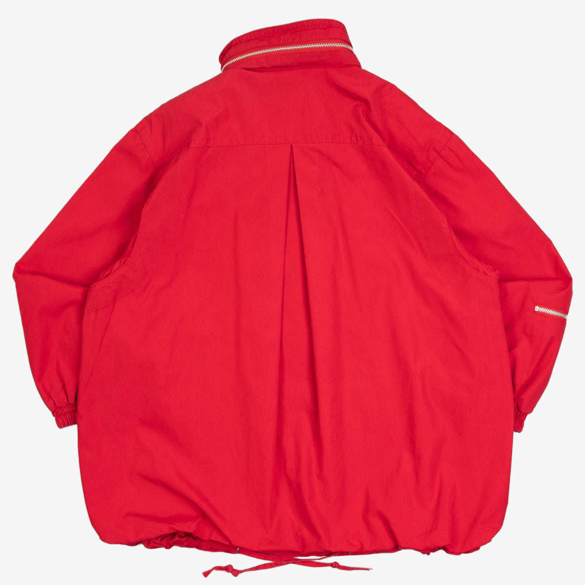 MEN'S VINTAGE 1990S HOODED UTILITY BOMBER JACKET - MEDIUM