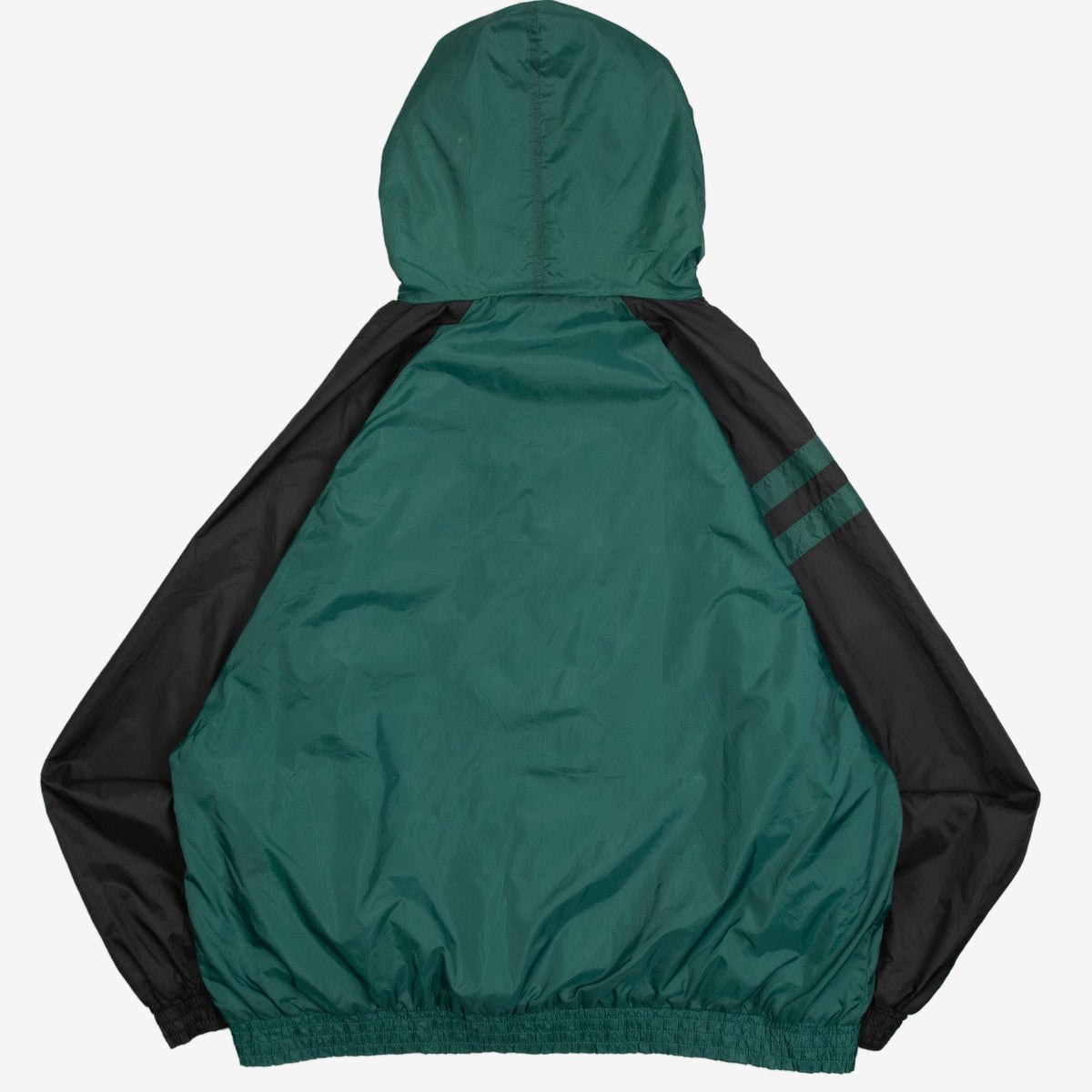 MEN'S VINTAGE 1990S FULL ZIP HOODED JACKET - X-LARGE