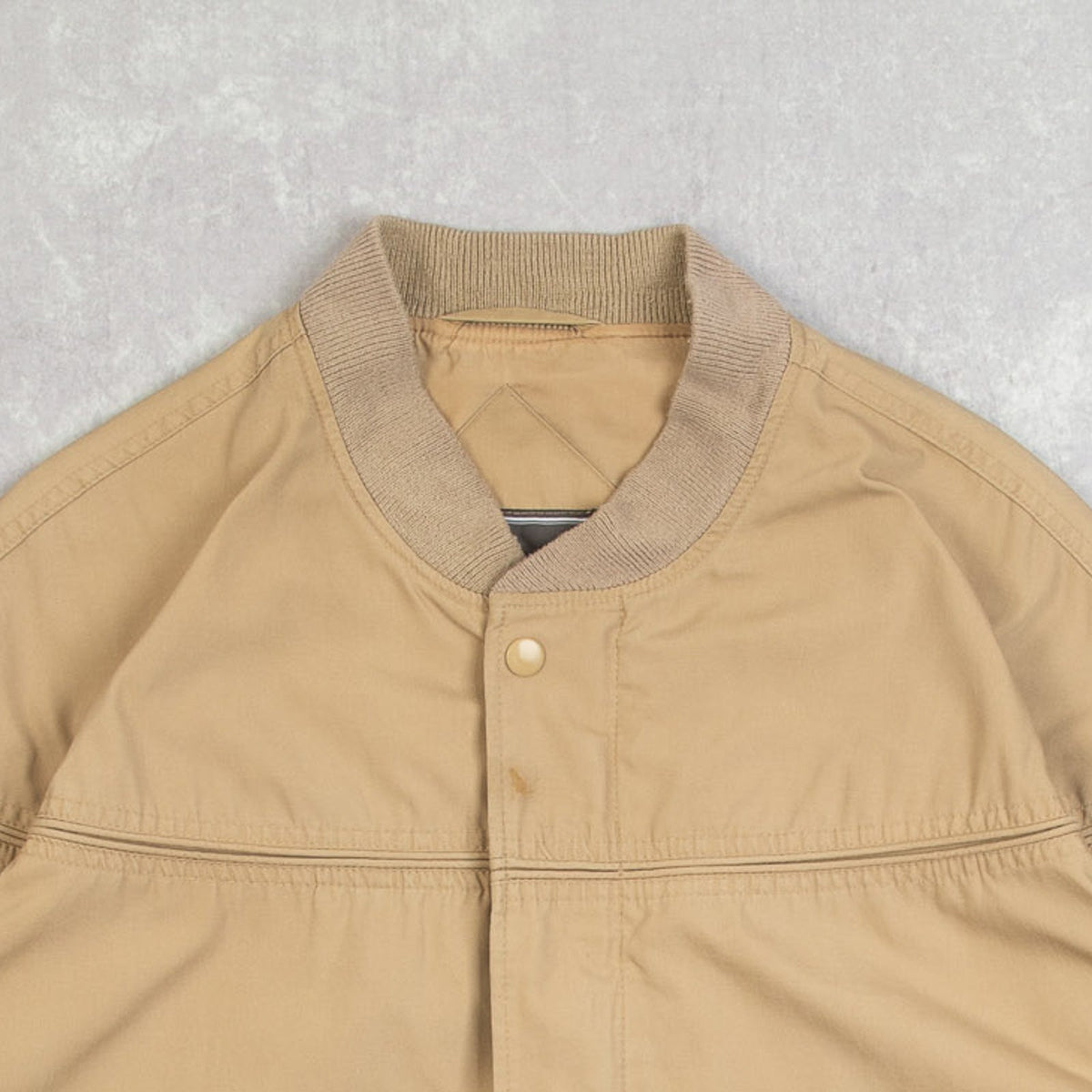 MEN'S VINTAGE 1980S FULL ZIP BOMBER JACKET - LARGE