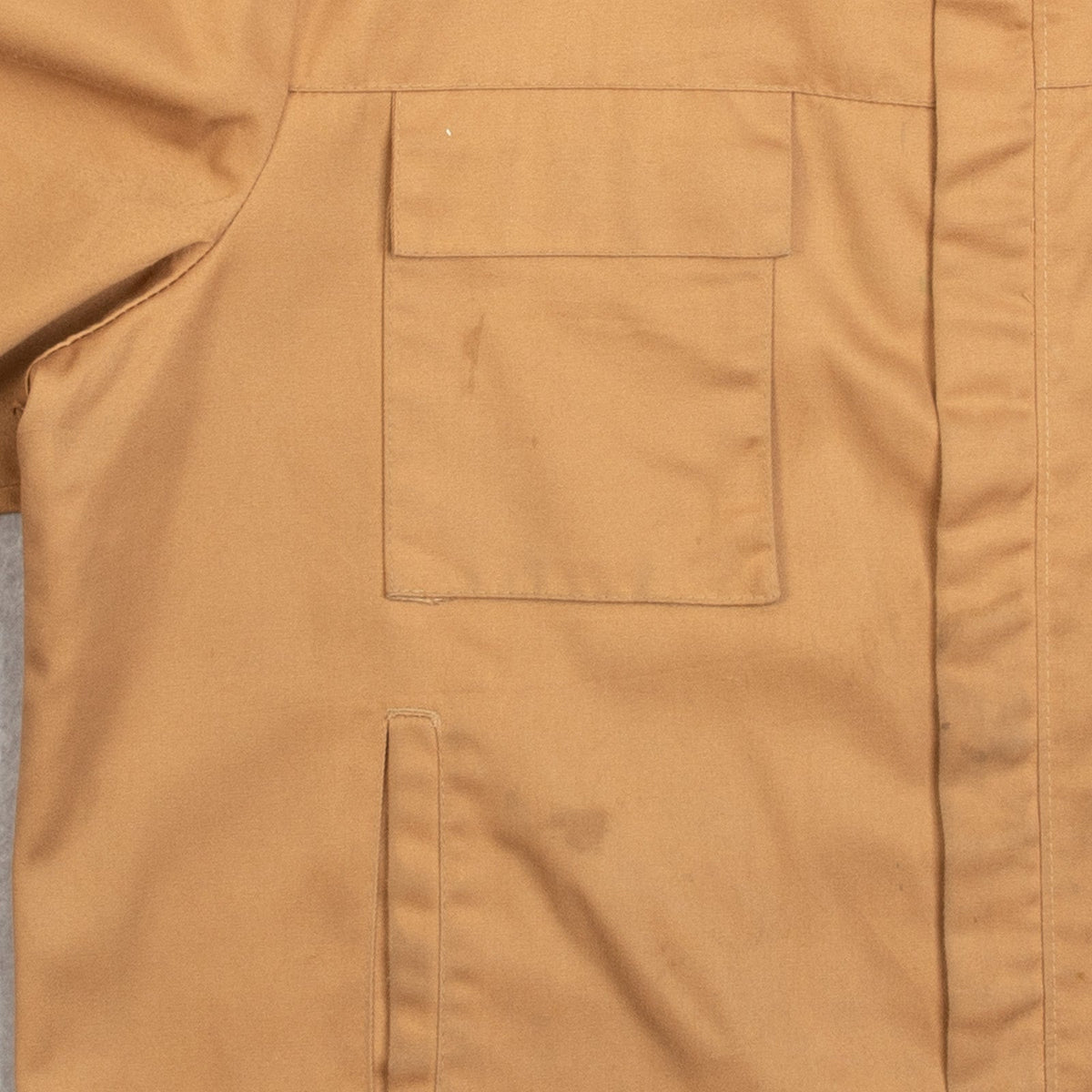 MEN'S VINTAGE 1980S BOXY WORKWEAR JACKET - LARGE