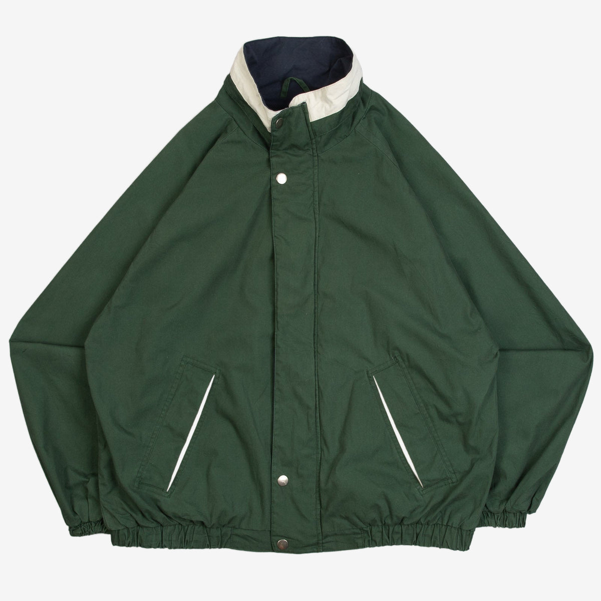 MEN'S VINTAGE 1990S FULL ZIP BOMBER JACKET - LARGE