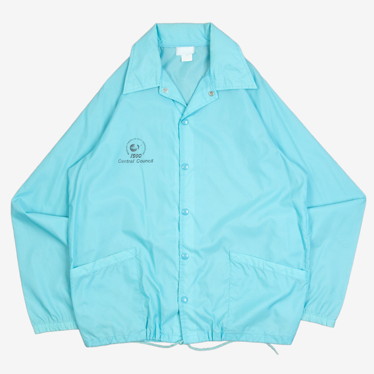 MEN'S VINTAGE 1990 CENTRAL COUNCIL COACH JACKET - MEDIUM