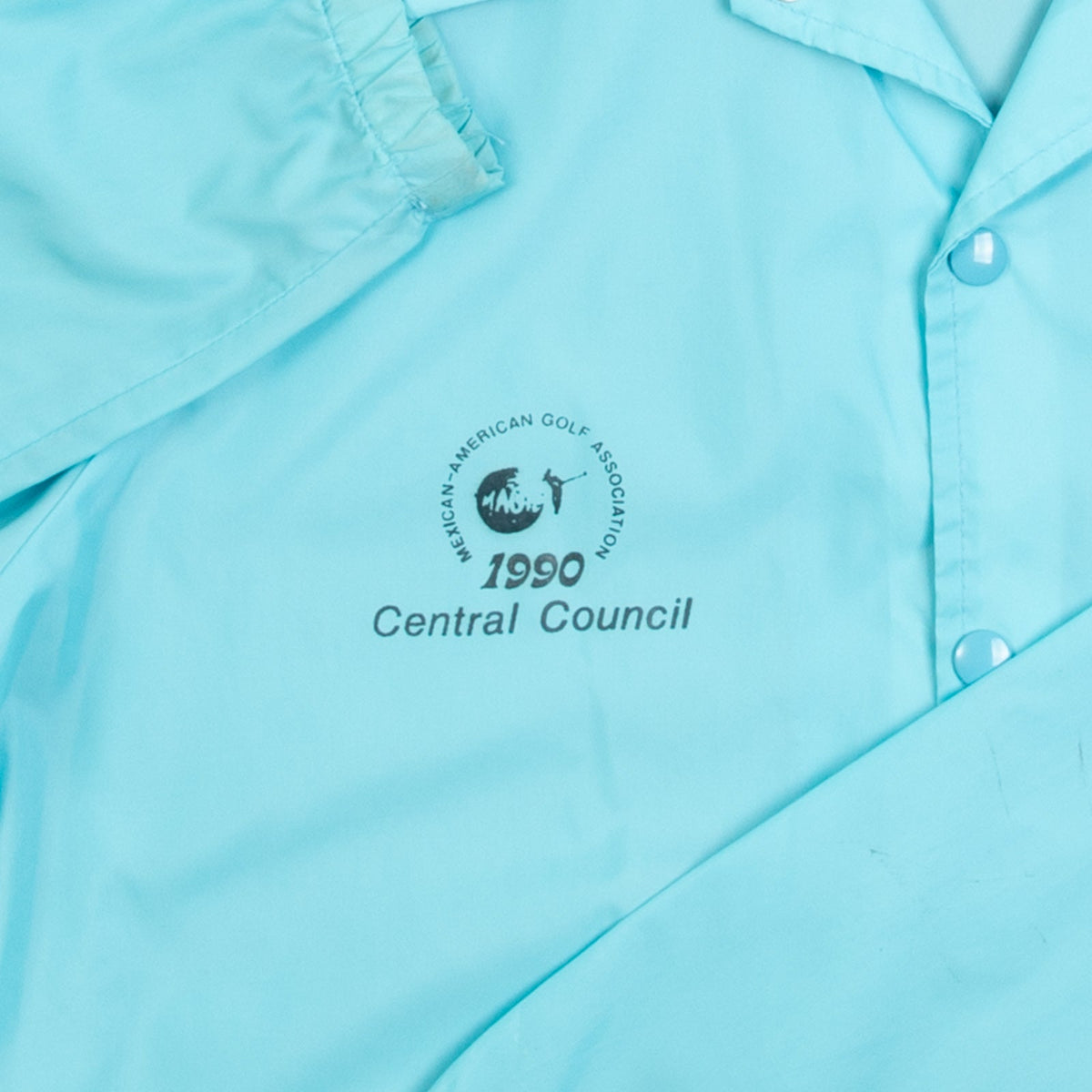 MEN'S VINTAGE 1990 CENTRAL COUNCIL COACH JACKET - MEDIUM