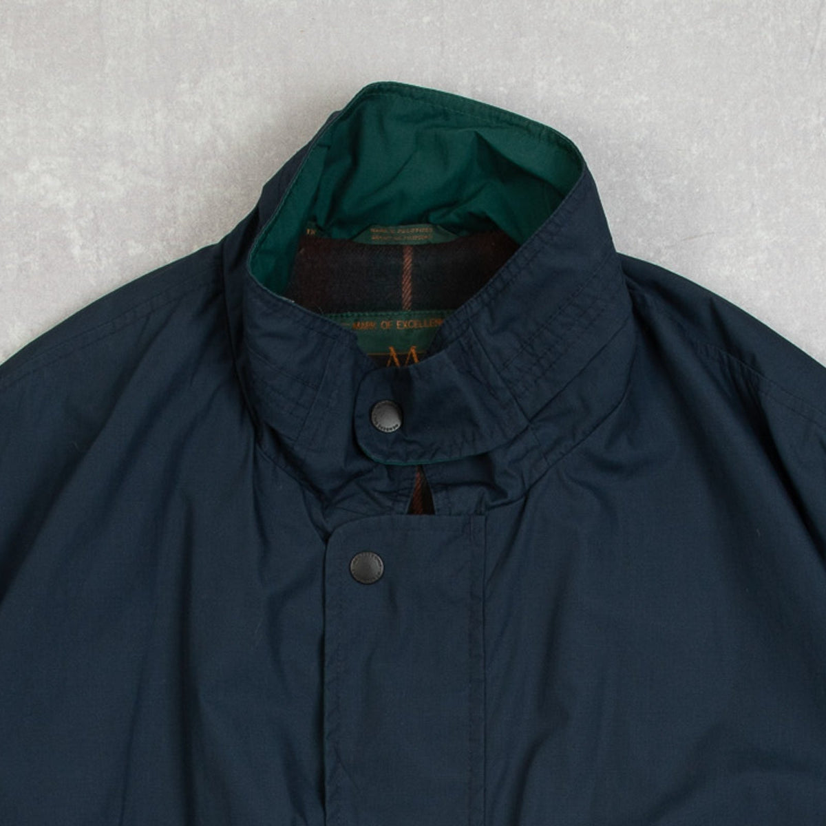 MEN'S VINTAGE 1990S MEMBERS ONLY HARRINGTON BOMBER JACKET - X-LARGE