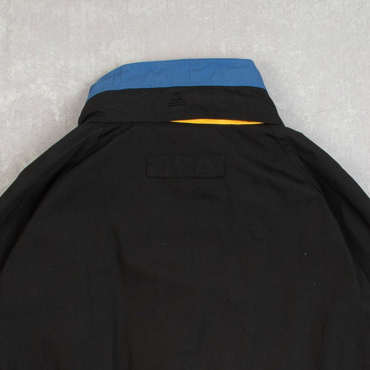 MEN'S VINTAGE 1990S HOODED BENDIX COLOUR BLOCK BOMBER JACKET - X-LARGE