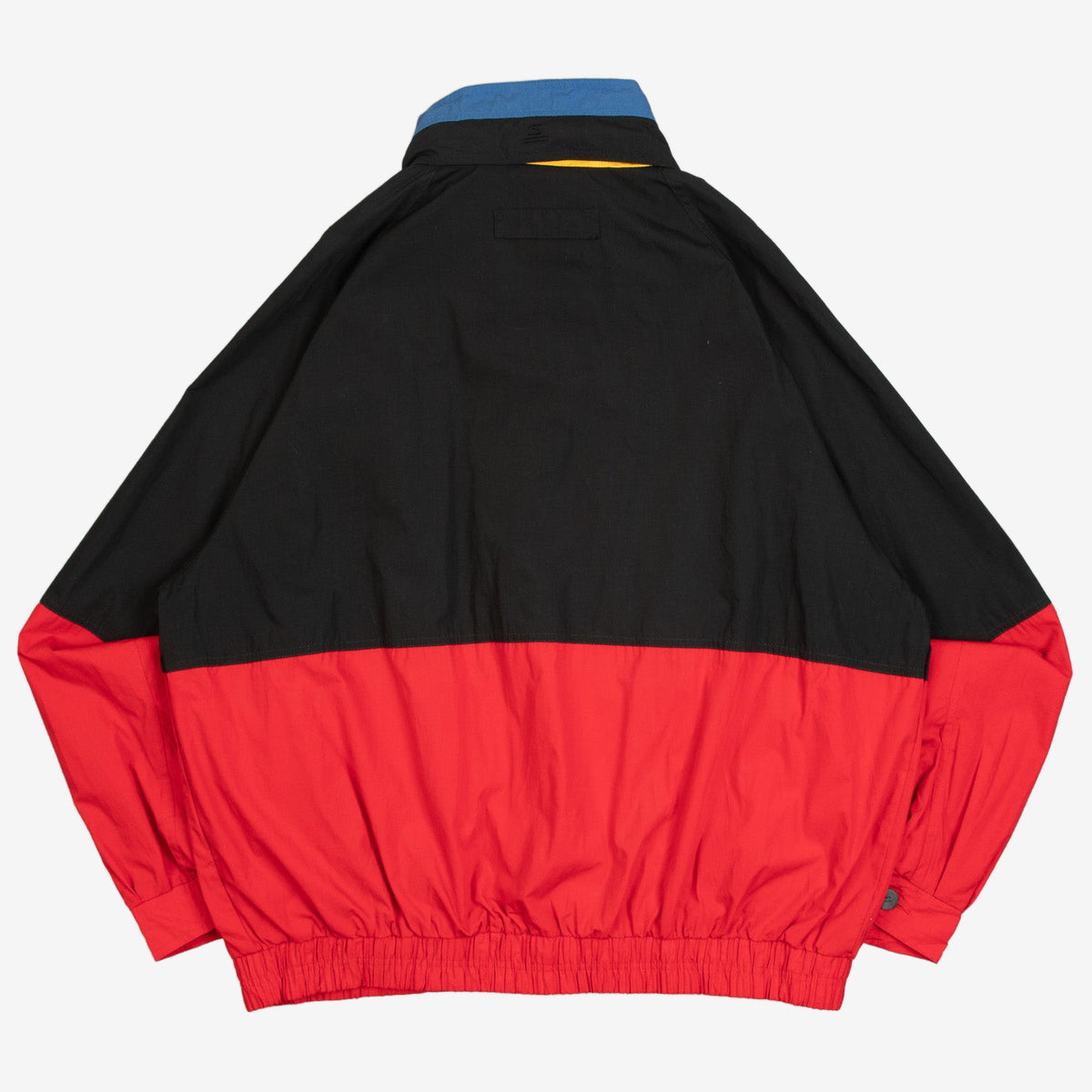 MEN'S VINTAGE 1990S HOODED BENDIX COLOUR BLOCK BOMBER JACKET - X-LARGE