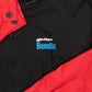 MEN'S VINTAGE 1990S HOODED BENDIX COLOUR BLOCK BOMBER JACKET - X-LARGE