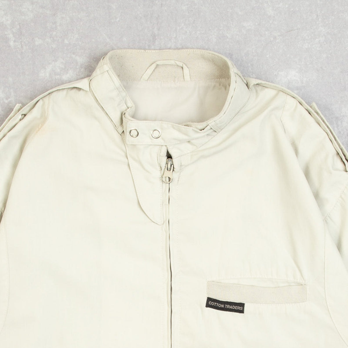 MEN'S VINTAGE 1990S UTILITY BOMBER JACKET - SMALL