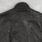 MEN'S VINTAGE 1990S LEATHER VEST JACKET - MEDIUM