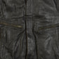 MEN'S VINTAGE 1990S LEATHER VEST JACKET - MEDIUM