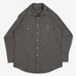 MEN'S VINTAGE 1990S CHECKED WESTERN SHIRT - LARGE