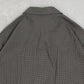 MEN'S VINTAGE 1990S CHECKED WESTERN SHIRT - LARGE