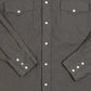MEN'S VINTAGE 1990S CHECKED WESTERN SHIRT - LARGE