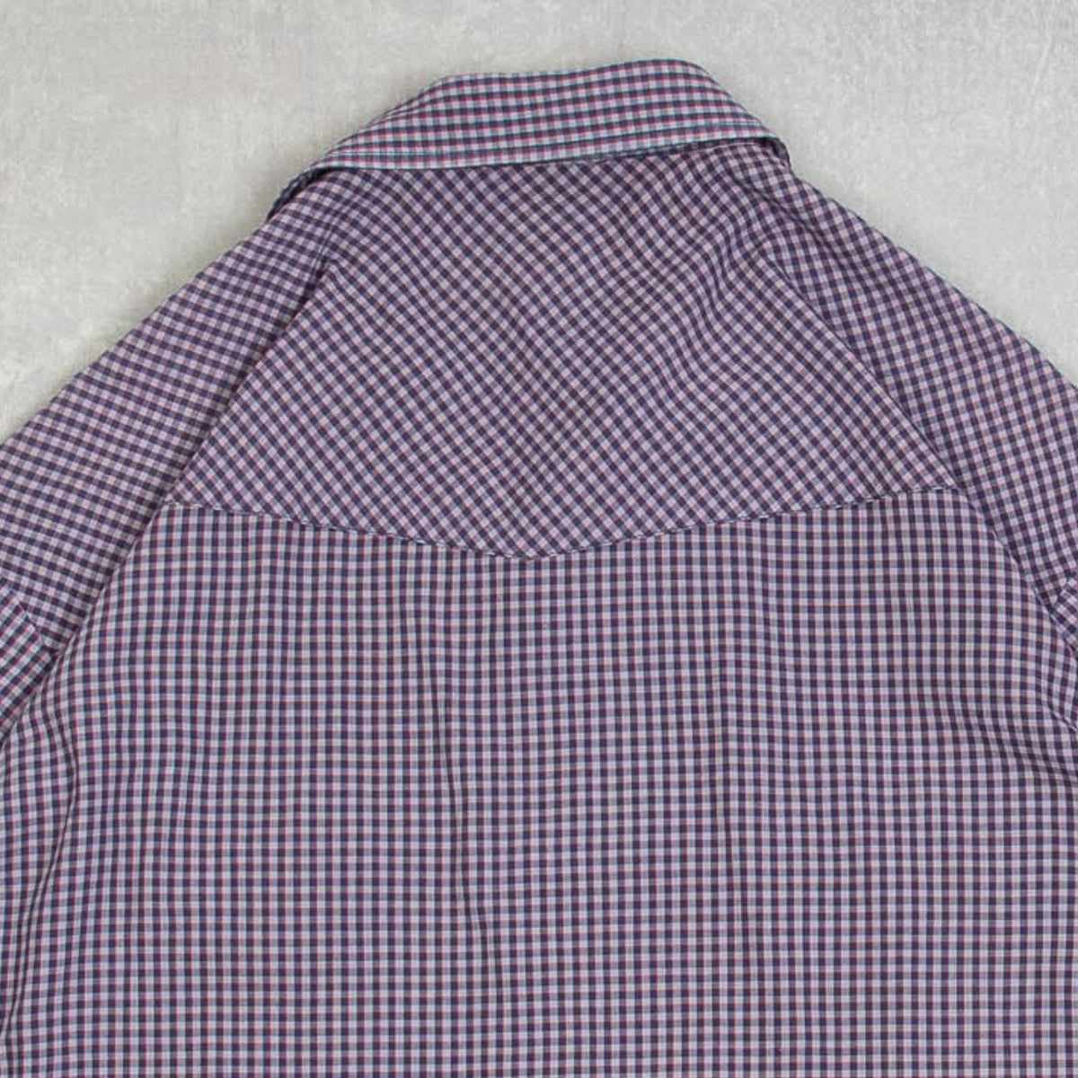 MEN'S VINTAGE 1990S CHECKED WESTERN SHIRT - X-LARGE