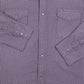 MEN'S VINTAGE 1990S CHECKED WESTERN SHIRT - X-LARGE