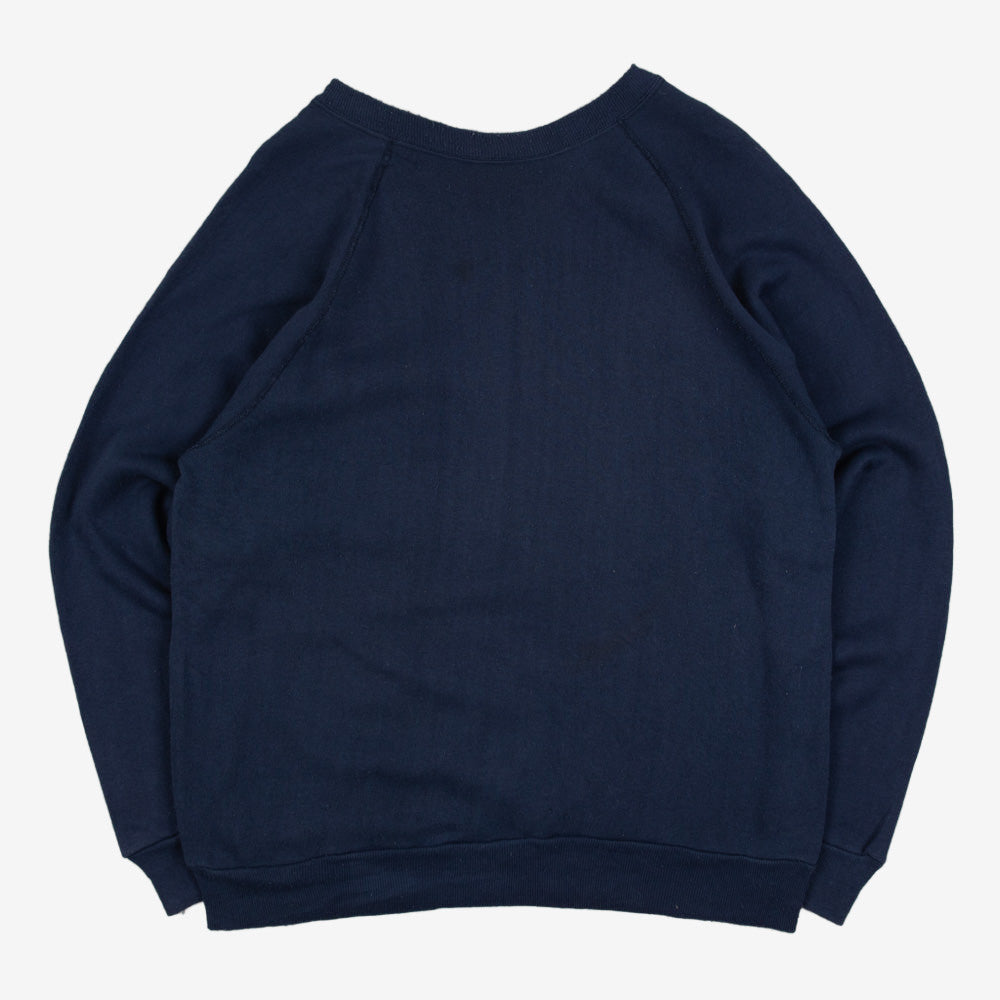 WOMEN'S VINTAGE 1990S BLANK RAGLAN SWEATSHIRT - LARGE
