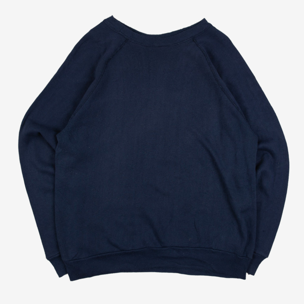 WOMEN'S VINTAGE 1990S BLANK RAGLAN SWEATSHIRT - LARGE